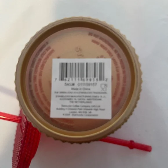 New Starbucks Tumbler Cold Cup Christmas Europe - Picture 6 of 6